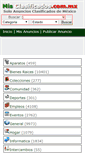 Mobile Screenshot of misclasificados.com.mx