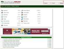 Tablet Screenshot of misclasificados.com.mx
